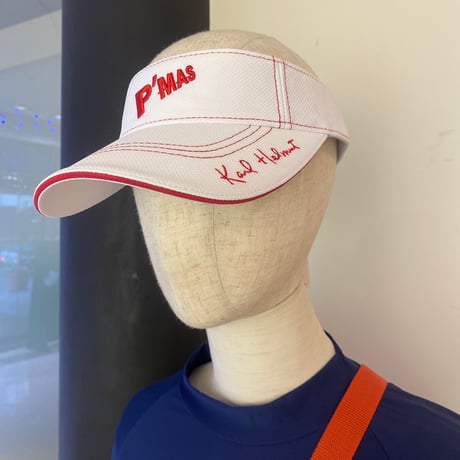 《P'MAS×Karl Helmut》サンバイザー