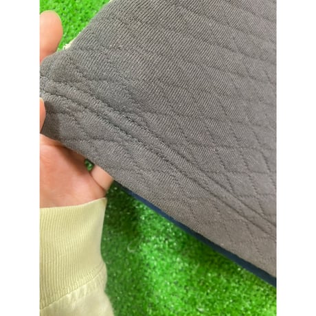 ワッフルスカート(チャコール×ネイビー)