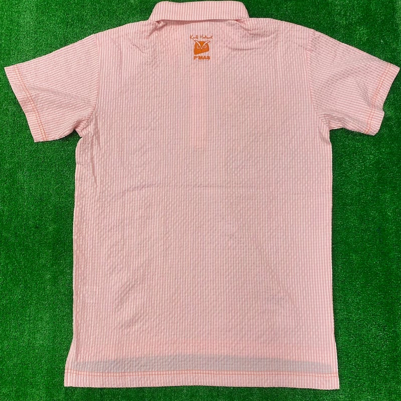 P'MAS×Karl Helmut》ストライプポロシャツ | P'MAS GOLF