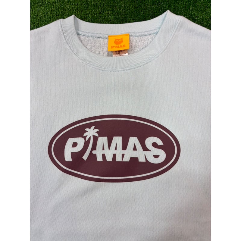 ショートスリーブスウェット(水色) | P'MAS GOLF