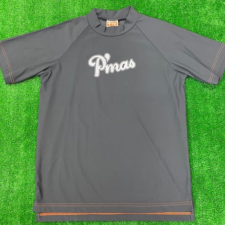 P'MASロゴ　モックネック