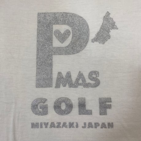 P'MAS ロゴ　Tシャツ(ホワイト)
