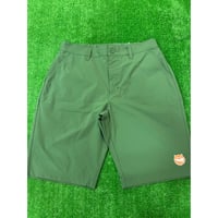 レジャー生地ハーフパンツ(グリーン)