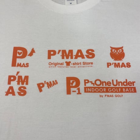 P'MAS ロゴTシャツ