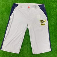 メッシュハーフパンツ(グレー×ネイビー)