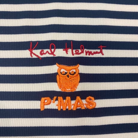 《P'MAS×Karl Helmut》タートルネック(ネイビー)