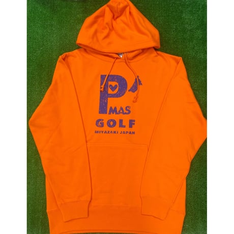 P'MAS GOLFパーカー(オレンジ)