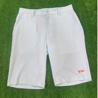 ワッフルハーフパンツ(アイスブルー)