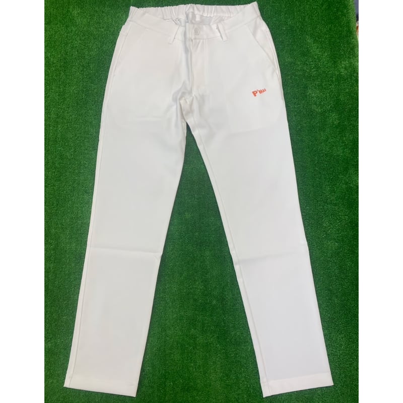 韓国モデル】MARK＆LONA ストレッチ パンツ ホワイト 48 ゴルフ 韓国