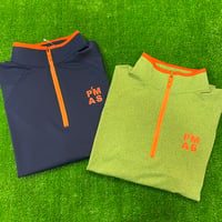 日本製ハーフジップブルゾン　supported by azabu tailor