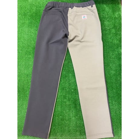《P'MAS×Karl Helmut》パンツ(グレー×ハッカ)