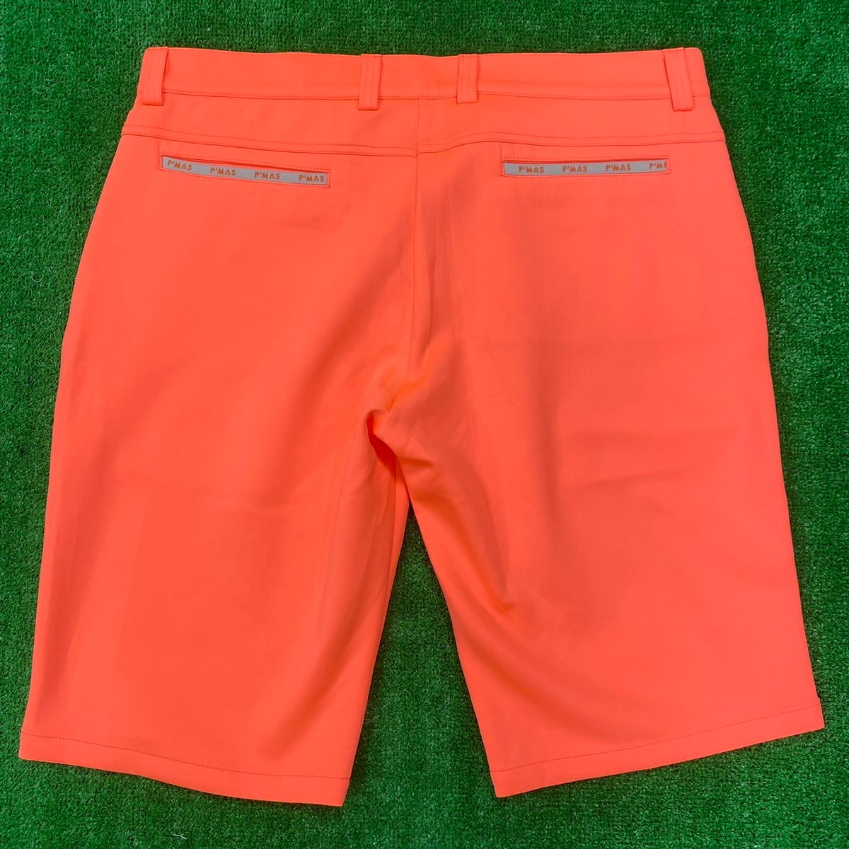 オレンジ ハーフパンツ ダメージあり 日本製】キャロットカラーのハーフパンツ（その他パンツ