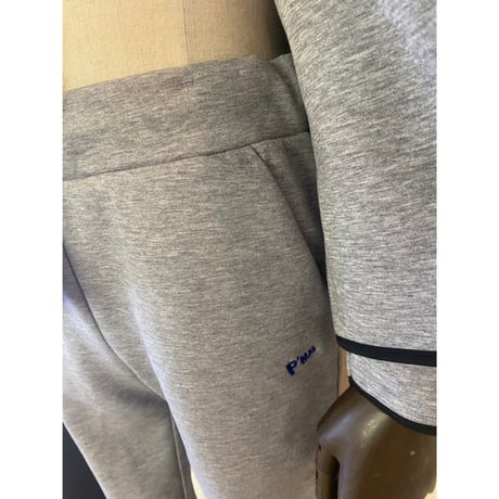 ダンボールニット　セットアップ(杢グレー)