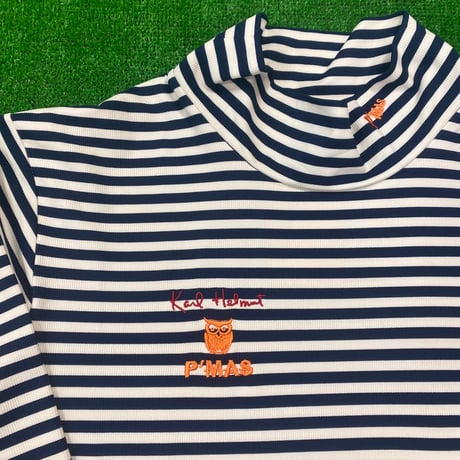 《P'MAS×Karl Helmut》タートルネック(ネイビー)