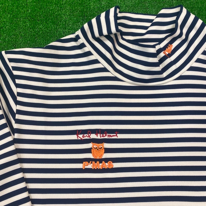 P'MAS×Karl Helmut》タートルネック(ネイビー) | P'MAS GOLF