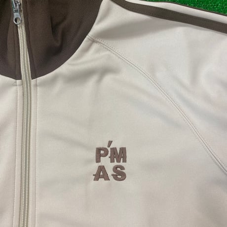 P'MAS スムース　トラックジャケット&トラックパンツ(ベージュ)