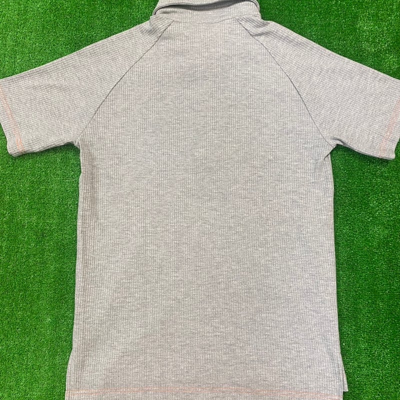 PEARLY GATESMSY布帛風ミニワッフルポロシャツサイズ6 PEARLY GATESMSY布帛風ミニワッフルポロシャツサイズ6 PEARLY