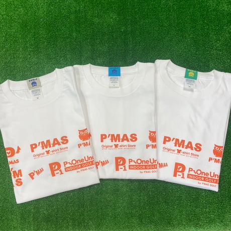 P'MAS ロゴTシャツ