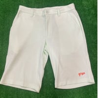 ワッフルハーフパンツ(ライムグリーン)