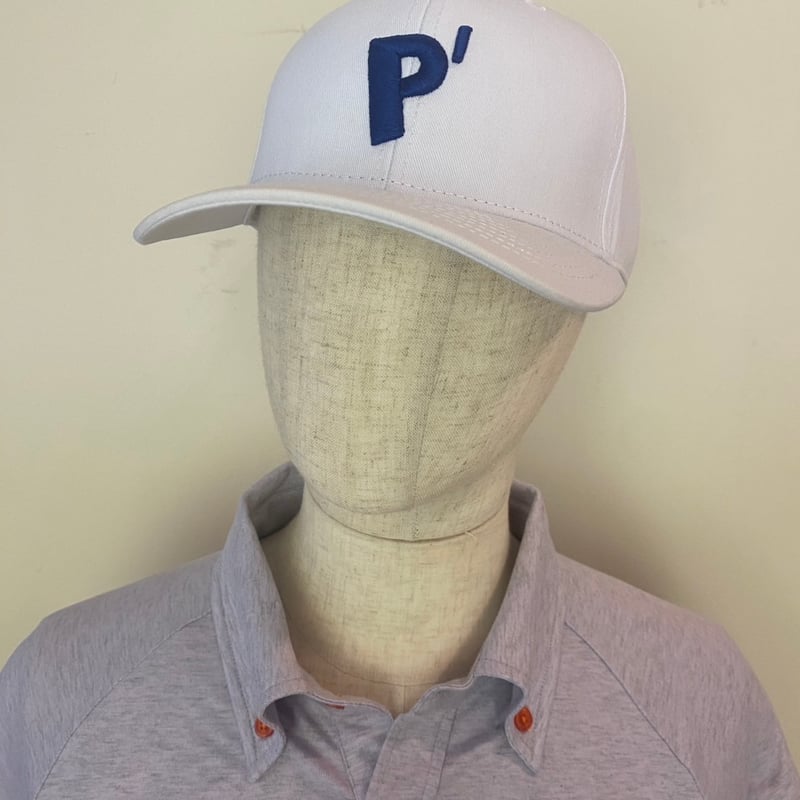 Pロゴ刺繍キャップ | P'MAS GOLF