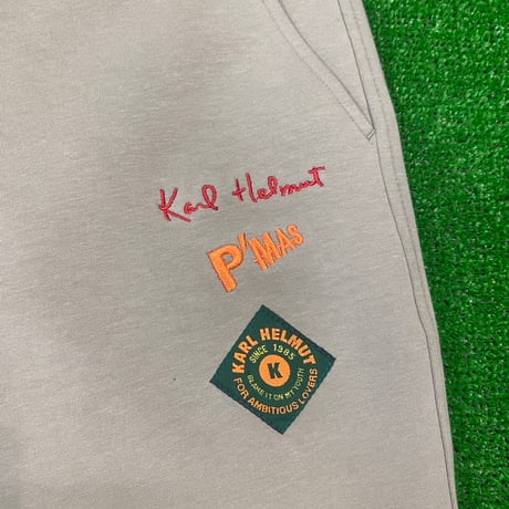 《P'MAS×Karl Helmut》パンツ(ハッカ)
