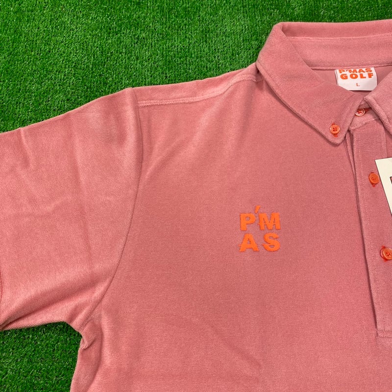 日本製パイルポロシャツ(P'MASロゴ) | P'MAS GOLF