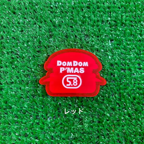 ドムドム×P'MAS GOLFコラボ　マーカー