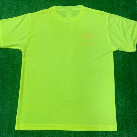 Pロゴ　ドライTシャツ(蛍光イエロー)