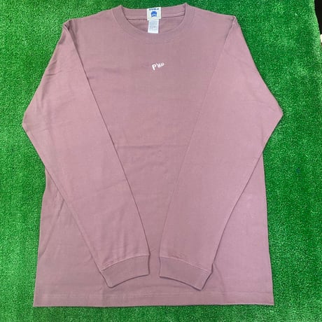 P'MASロゴ　ロンT(メルロー)