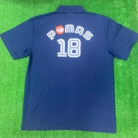 【18枚限定デザイン】ポロシャツ(ネイビー）