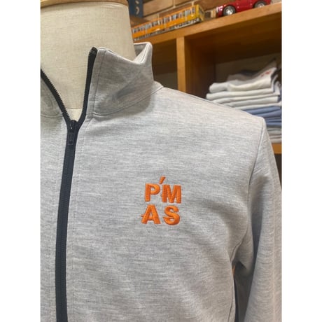 P'MASロゴ　スウェット(グレー)