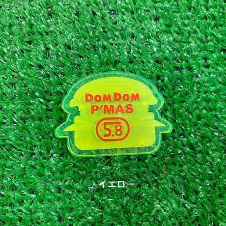 ドムドム×P'MAS GOLFコラボ　マーカー
