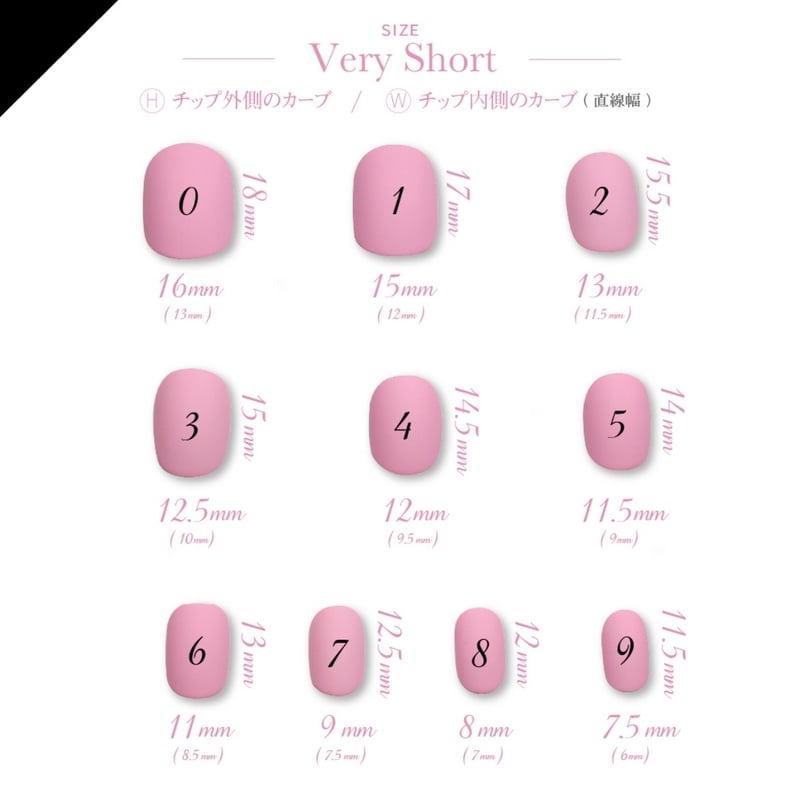 計測用チップ | levil.nail 計測用チップ | levil.nail