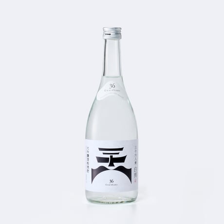 三十六人衆「白雨」大吟醸酒粕焼酎　720ml