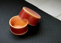 【A4size】HTM017 レザーラウンドボックス 【PDFpattern】