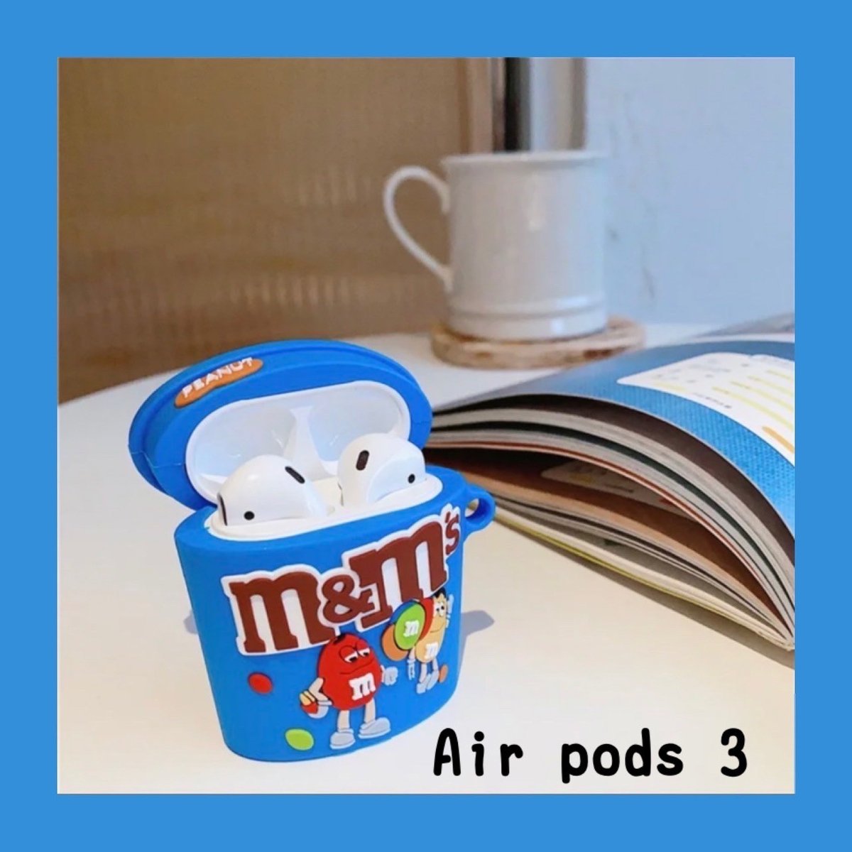 M&M'S AirPodsケース シリコン【エムアンドエムズ】 | Pilina