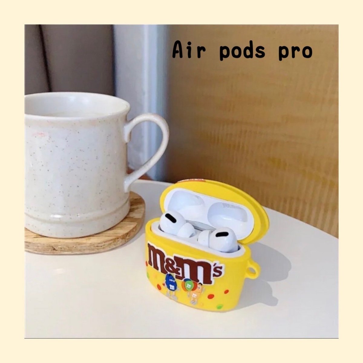MSGM(エムエスジイエム)スマホケースアクセサリーAirPods case M&M'S AirPodsケース シリコン【エムアンドエムズ】 | Pilina
