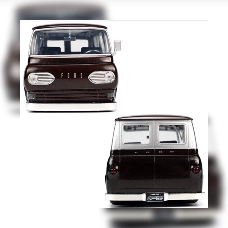 M&M'S 1/24 ミニカー (1965 FORD ECONOLINE)＆ レッドフィギュア
