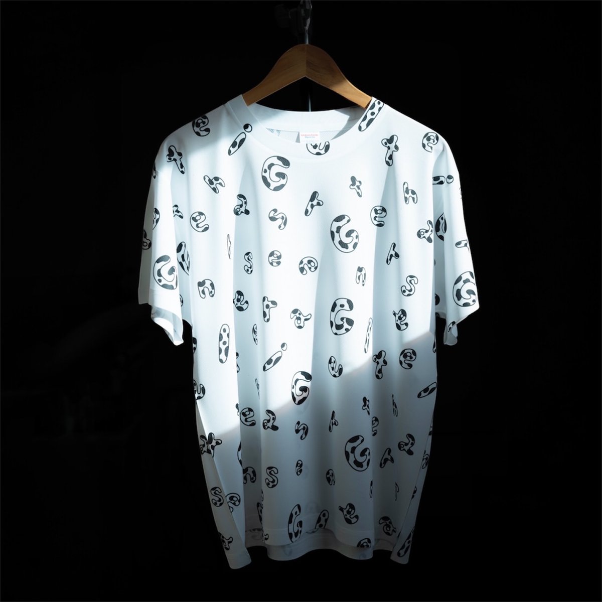 ドライ総柄Tシャツ / All-Over Print Dry T-Shirt（The Gree