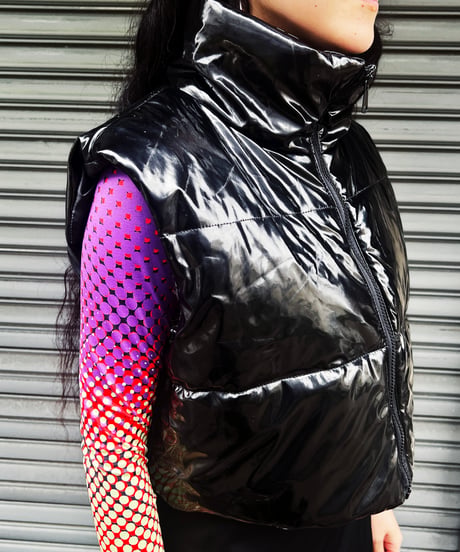 Enamel Short Down Vest