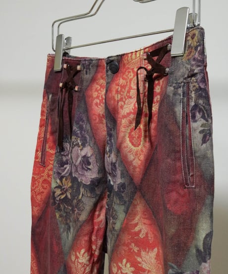 Rose Printed Pants
