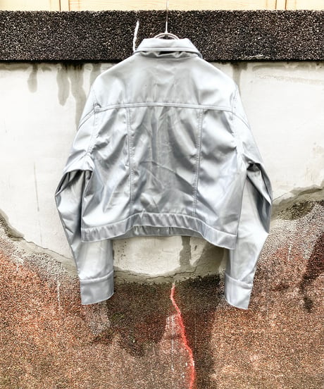 Metallic silver Jacket