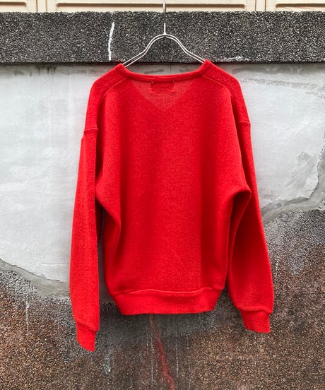 Vintage Crocodile Red Knit