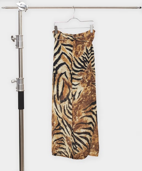 Leopard Printed Long Skirt