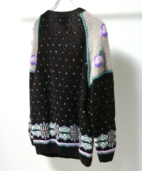 Nostalgic Flower Cardigan