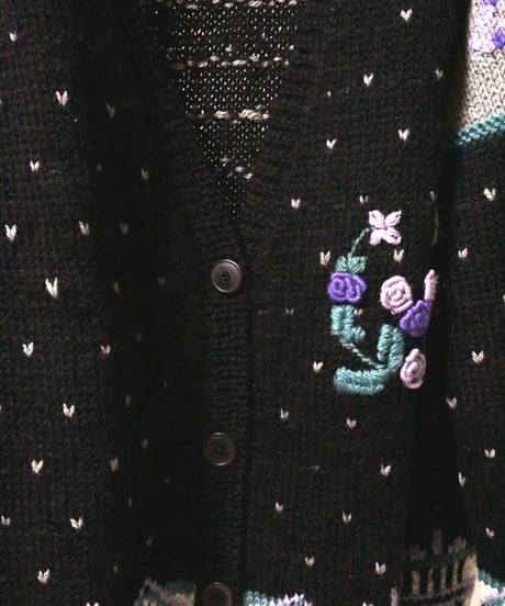 Nostalgic Flower Cardigan
