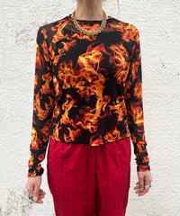 Dancing All Night Fire T-shirts