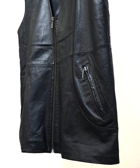Over Leather Vest