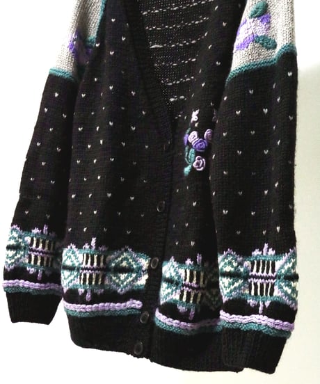 Nostalgic Flower Cardigan