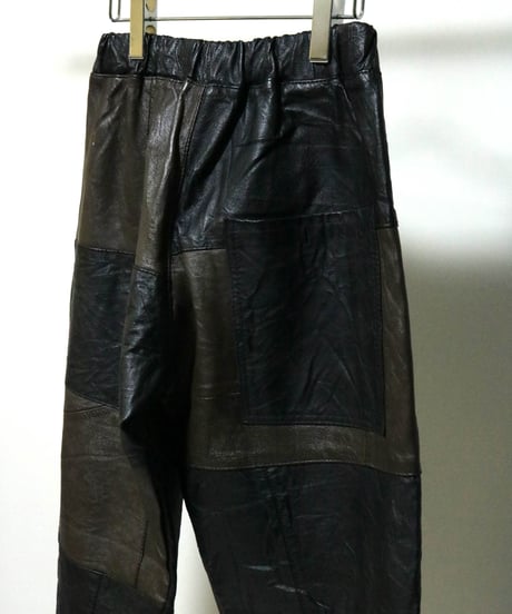 Switching Leather Pants